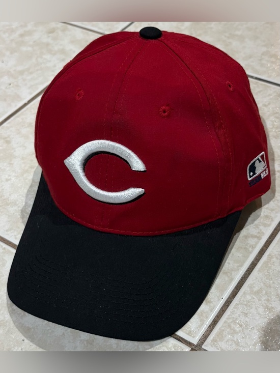Oc Sports Other - Vintage 90’s OC Sports Cincinnati Reds MLB Baseball Strapback Hat OSFA EUC